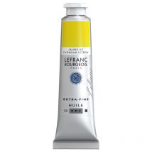 Peinture À L'Huile - Extra-fine - Jaune De Cadmium Citron - 156 - Lefranc Bourgeois - 40ml