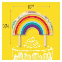 Cake Topper Led Rainbow - Scrapcooking