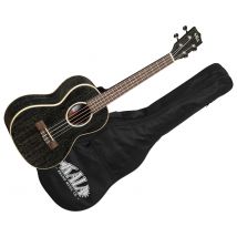 Black Doghair Mahogany Tenor + Housse Kala