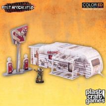 Post Apocalypse Colored - Maquette Pour Jeu De Figurines 28 Mm The Caravan - Divers