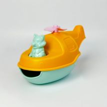 Hélicoptère Transformable En Bateau- Jouet Éco-responsable & Made In France - Jaune - LE JOUET SIMPLE