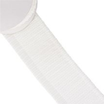 Bobine 10m Plissé Cols/manches Blanc 90mm - My mercerie