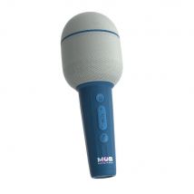 Micro Karaoké Bluetooth Groovy Navy Bleu Nuit - 5 Heures D'Autonomie - Pour Enfants Et Adultes - Mob - MOB - Mobility On Board