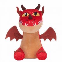 Peluche Krochefer Dragon Rouge 23 Cm - Peluche Licence Dragons - Spin Master