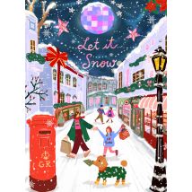 Mini Puzzle - Let It Snow - Londres - Pieces & Peace
