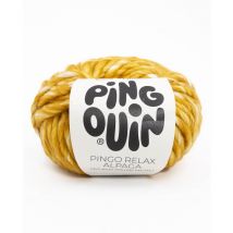 Pelote De Laine Et Alpaga À Tricoter Pingo Relax Alpaga - 100gr - Pingouin Jaune