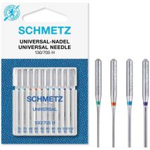10 Aiguilles Universelles Schmetz 130/705 H Taille 70-100