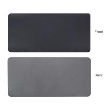 Tapis De Souris Xl En Cuir Pu Imperméable Antidérapant Facile À Nettoyer Noir Yonis - Yonis