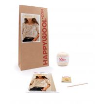 Kit Crochet Top Femme Minorque Ivoire 42/44 - Phildar