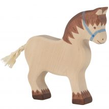 Figurine Cheval De Trait - Holztiger