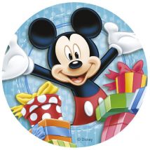 Disque Happy Mickey (20 Cm) - Sucre - Annikids