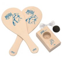 Le Vrai Jokari Du Jura En Bois Massif - Jokari Classique - Jeu De Raquettes, Plein Air - Vilac