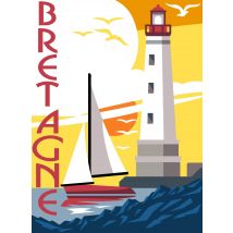 Canevas Margot Bretagne 40x30cm