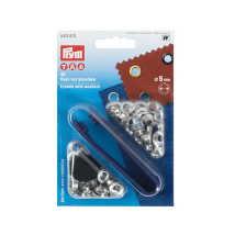 Oeillet Et Rondelles 4 À 14mm - Prym 5 Argent