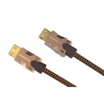 Monster Câble Hdmi M2000 Uhd 4k Hdr10+ 25 Gbit/s 5m Marron Clair