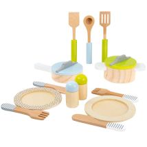 Couverts Et Casseroles En Bois - Small foot company
