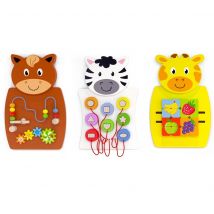 3 Panneaux D'Activités Muraux - Viga Toys