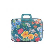 Mallette Bombata Edition Limitee Peonia 13'' - Bleu Petrole