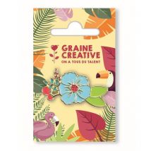Pin's Fleuri - Graine Creative