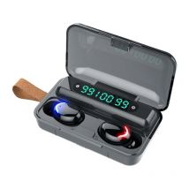 Ecouteurs Bluetooth Réduction De Bruit Écran Led Toucher Intelligent 220h Noir Yonis - Yonis