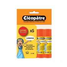Lot De 5 Bâtons De Colle - Blanche - Cléopâtre - Cléostick - 8g - Cléopatre