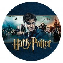 Disque Gâteau Harry Potter - Saga (19 Cm) - Annikids