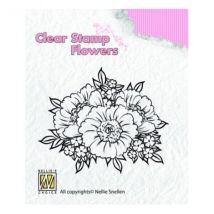Tampon Transparent Scrapbooking Nellie's Choice Fleur Anemone 011 - Nellie's Choice