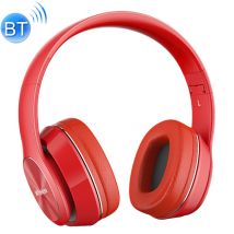 Casque Audio Sans Fil Bluetooth Mp3 Batterie Longue Durée Fm Micro Sd + Sd 32go Rouge Yonis - Yonis