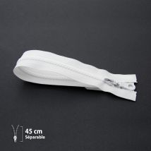 Fermeture Éclair Z54 - Moulée 6mm Séparable - 45 Cm - Eclair Prym