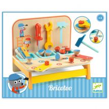 Bricotoo - Petit Etabli En Bois - Djeco