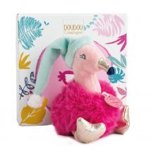 Doudou Flamant Rose - Les Minizoo - Doudou et Compagnie