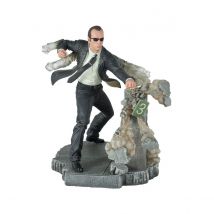 The Matrix - Gallery Statuette Agent Smith 25 Cm - Diamond Select Toys