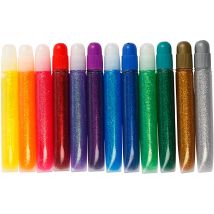 Colle À Paillettes, 12x10 Ml/ 1 Pq. - CC Hobby