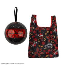 Capsule De Noël Sac Shopping Hellfire Club - Stranger Things - Cinereplicas