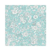 Tissu Coton Liberty Patch Emily Belle 410vert Vendu Au Mètre - Liberty Fabric