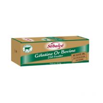 Gélatine Bovine En Feuilles Qualité Or 500 G - Sébalcé
