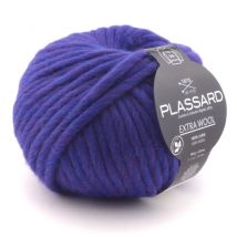 Grosse Laine Mèche Extra Wool 398 Violet 100% Laine - Plassard