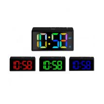 Reveil Ec 886 Grand Affichage Noir Trevi - Trevi