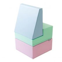 Mini Coin D'Escalade En Mousse Pastels Clairs - Iglu