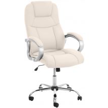 Chaise De Bureau Big Apollo Crème - Ovegna
