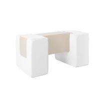3 Blocs En Mousse Blanc Cappuccino - Velinda