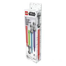 Lego Star Wars - Pack 4 Stylos À Bille À Encre Gel Sabre Laser - Joy Toy