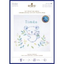 Kit Point De Croix Naissance Koala - Dmc
