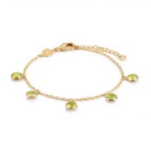 Bracelet Gemia En Pierres Péridot - SLOYA