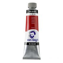 Peinture À L'Huile - Carmin - 318 - A L'Huile De Carthame - Van Gogh - 40ml
