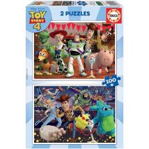 Puzzle - Toy Story 4 - Disney - 2 Modèles De 100 Pièces - Enfant Dès 6 Ans - Educa Borras