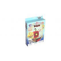 Pack Playcolor Pirate 6 Basic One + 1 Bateau En Carton - Playcolor