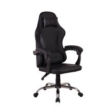 Fauteuil Gaming Glab Neon - Ultra Confortable - Robuste - Inclinable 150° - Noir - The G-Lab