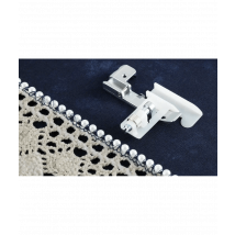 Pied Pour Pose Perles Sa211 Pour Surjeteuse - Brother Blanc