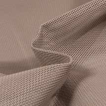 Toile Transat Grille Extérieure Textilène Unie Taupe - Craftine